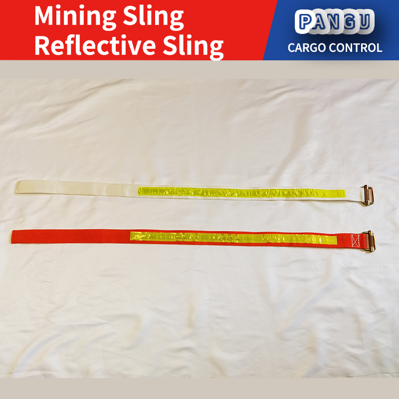 OEM Mining Refective Lifting Webbing Sling Cable Hanger HVAC Duct Hanger Strap Vent Tube Hangers Straps Net Belt