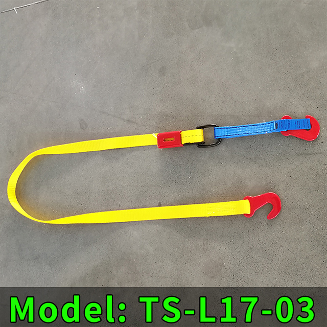 OEM Car Lashing für RO-RO-Schiffe 3T Car Ratchet Straps Car Tie Down Weblashing Trailer Lashing Car Sling