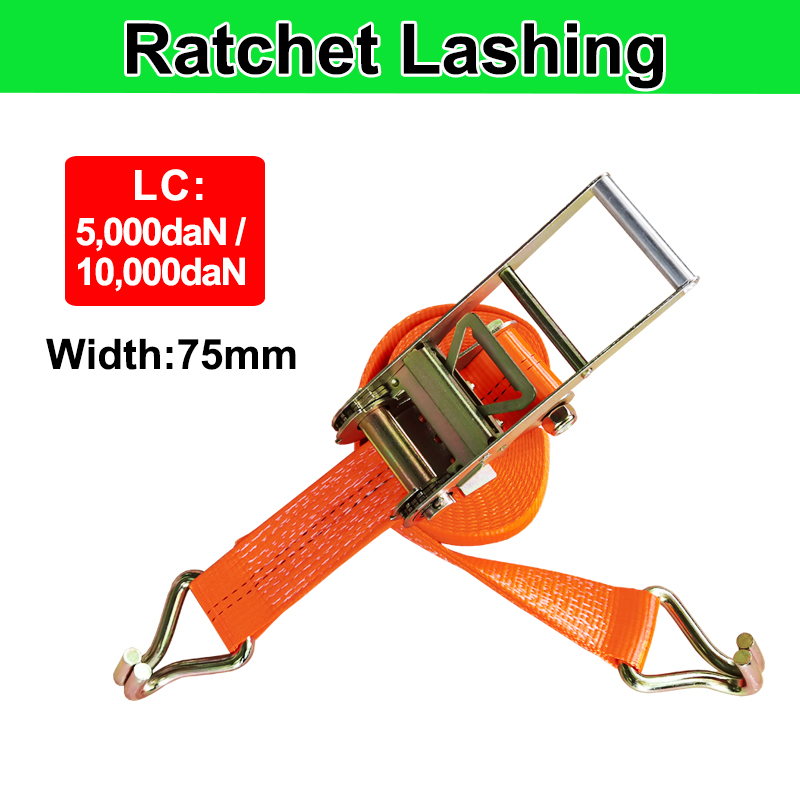 OEM Ratchet Lashing Ergo Cargo Lashing Straps Restraints Container Ratschengurte Truck Ratchet Zurrgurte EN-12195