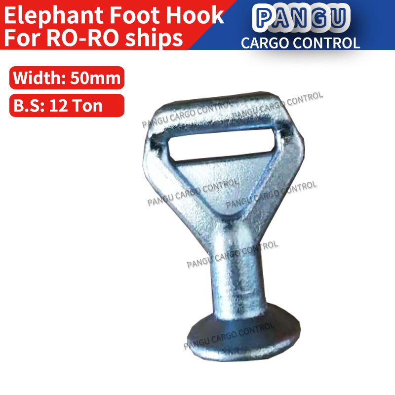 Elephant Foot 20T Wirbelhaken Lasthaken Doppel-J-Haken 5T